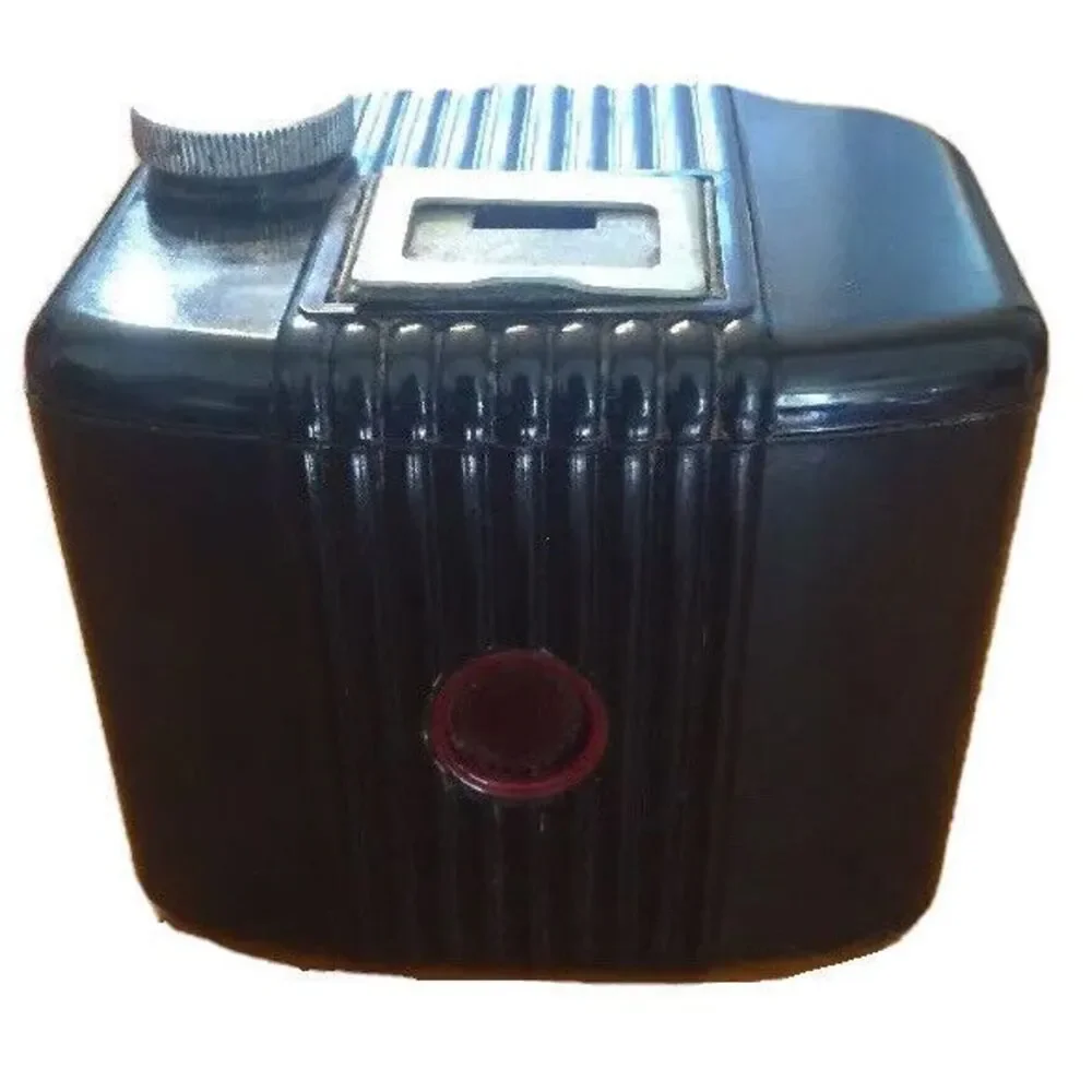 Vintage 1930s Kodak Baby Brownie Camera Black Bakelite Art Deco Collectible USA‎
